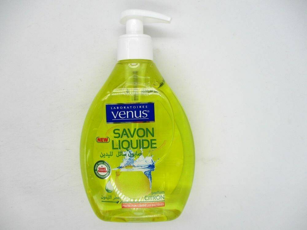Venus Savon Liquide Mains Parfum Citron 390ml