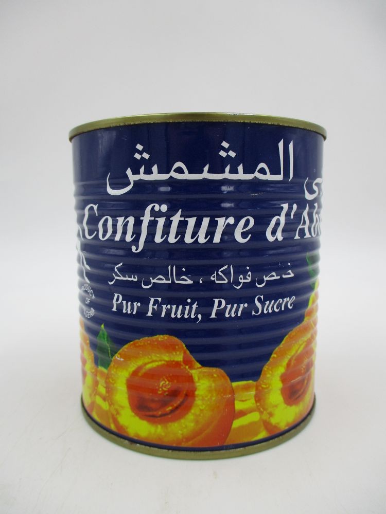 Confiture d'abricot pur fruit. pur sucre 800 g