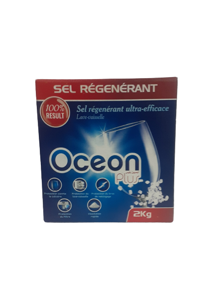 Oceon Plus Sel Régénérant Ultra Efficace Lave Vaisselle 2kg